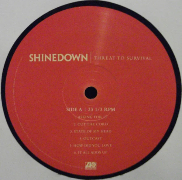 Shinedown / Threat To Survival - LP, Album, Gat + CD, Album (VG/VG+) - Image 4