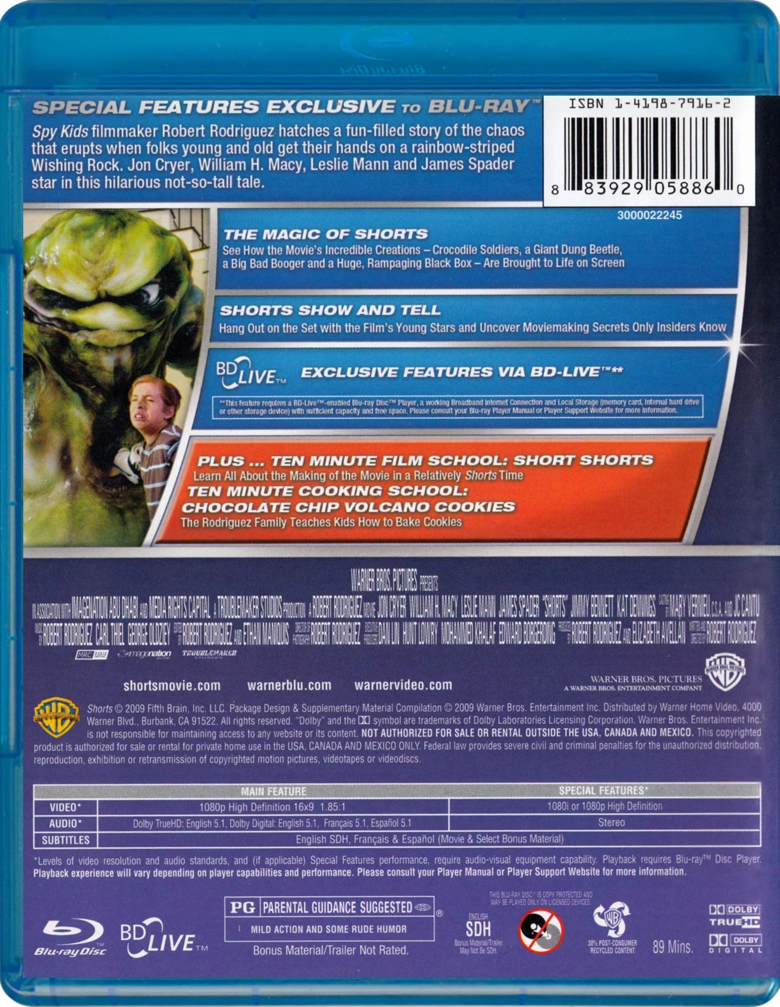 Shorts: The Adventures of the Wishing Rock [Blu-ray] - Image 2