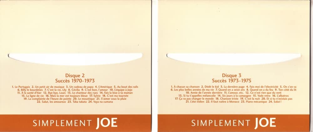 Simplement Joe - Une Compilation Des Plus Grands Succès De Joe Dassin - 2008 - (Canada) - CDX4 - Image 8