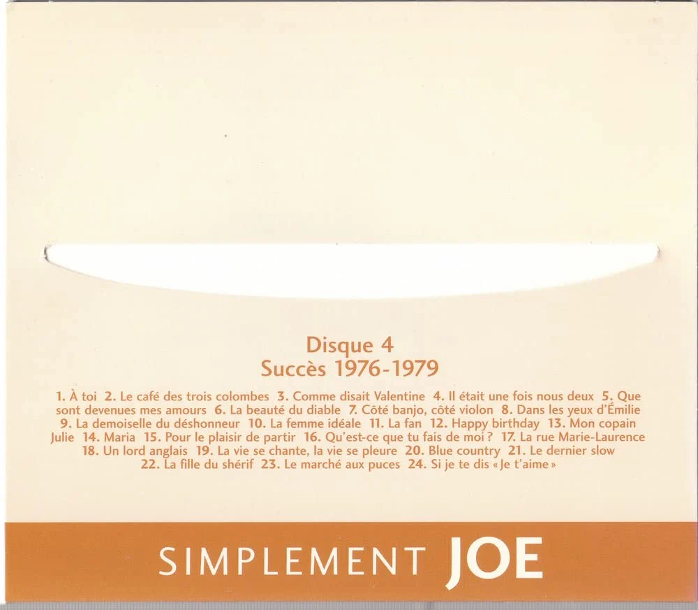 Simplement Joe - Une Compilation Des Plus Grands Succès De Joe Dassin - 2008 - (Canada) - CDX4 - Image 9