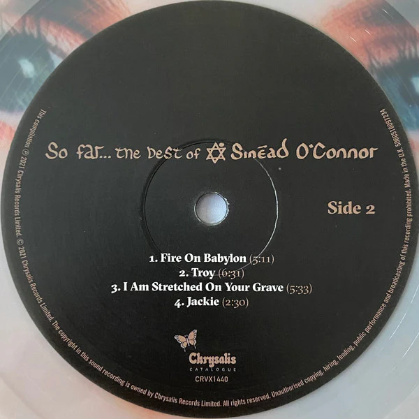 Sinéad O'Connor / So Far…The Best Of Sinéad O'Connor - 2xLP, Comp, RE, RM, Cle (M/M) - Image 4