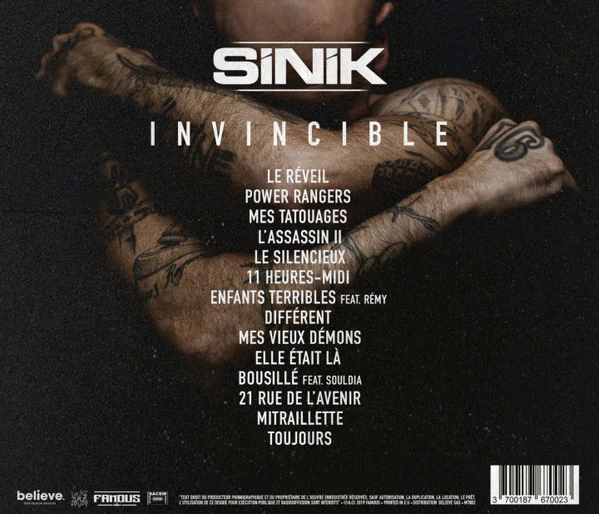 Sinik / Invincible - CD, Album (M/M) - Image 2