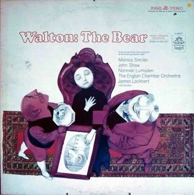 Sir William Walton, Monica Sinclair, John Shaw , Norman Lumsden, English Chamber Orchestra, James Lockhart / The Bear - LP, Album (VG+/VG+)