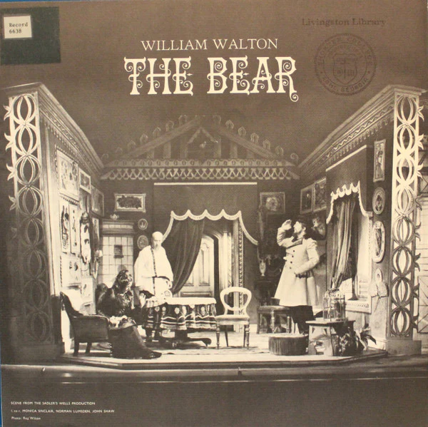 Sir William Walton, Monica Sinclair, John Shaw , Norman Lumsden, English Chamber Orchestra, James Lockhart / The Bear - LP, Album (VG+/VG+) - Image 5