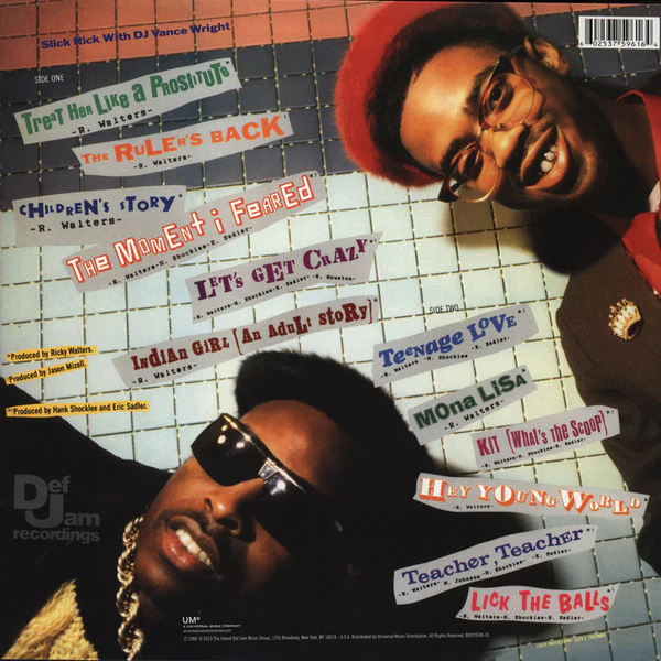 Slick Rick / The Great Adventures Of Slick Rick - LP USED - Image 2