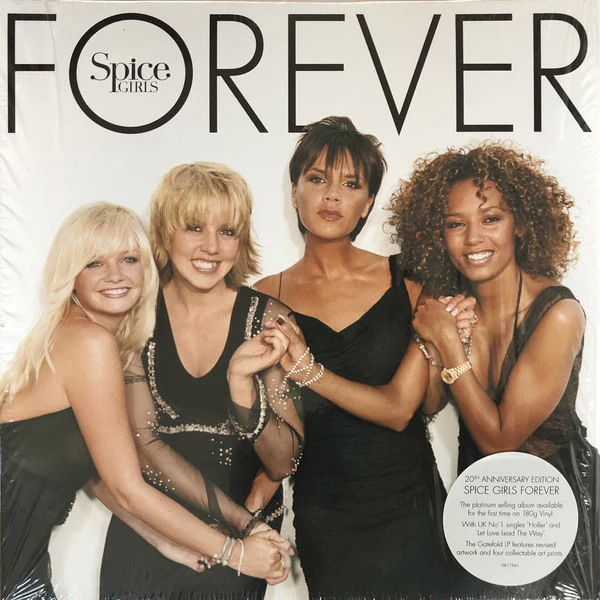 Spice Girls ‎/ Forever - LP RED BLACK MARBLE