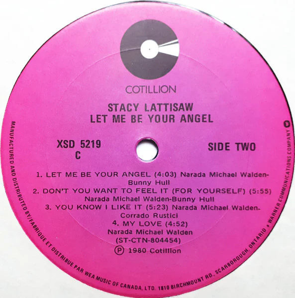 Stacy Lattisaw / Let Me Be Your Angel - LP, Album (VG+/VG+) - Image 4