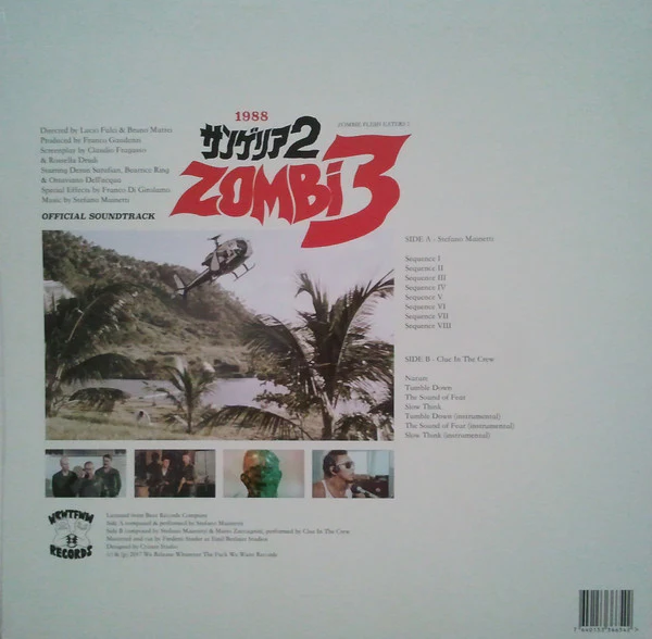 Stefano Mainetti / Zombi 3 / Zombie Flesh Eaters 2 (Original Motion Picture Soundtrack) - LP, Album (M/M) - Image 2