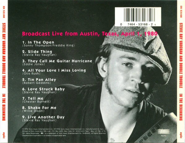 Stevie Ray Vaughan & Double Trouble / In The Beginning - CD, Album, Pit (VG/VG) - Image 2