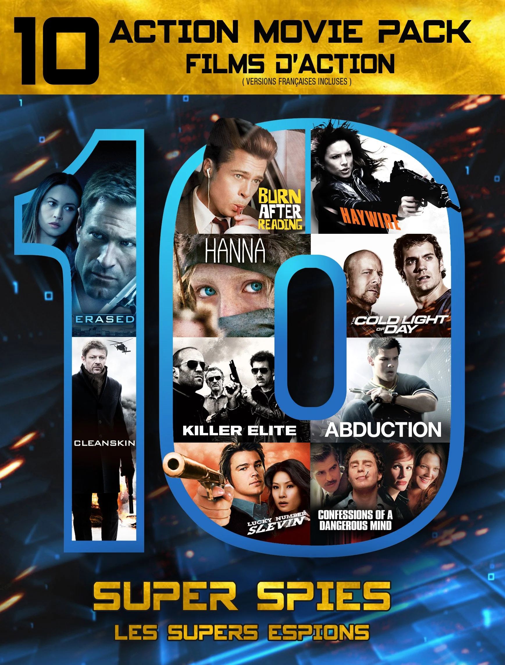 Super Spies: 10 Action Pack (Bilingual)
