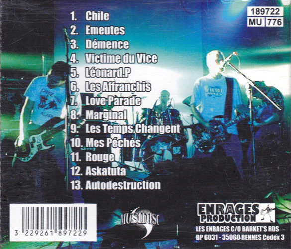 Tagada Jones / Virus - CD, Album (M/M) - Image 2