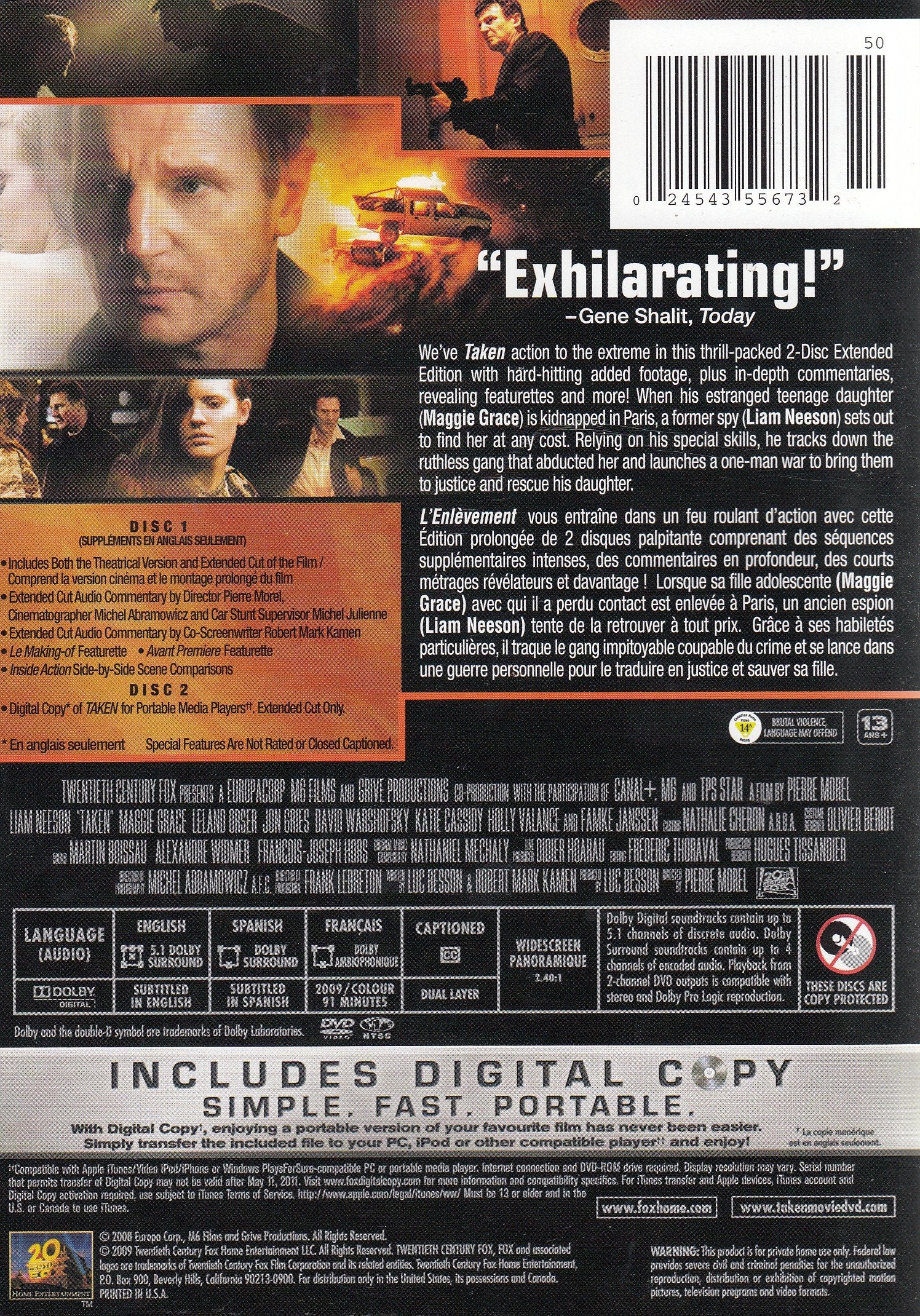 Taken (Two-Disc Extended Edition) - Image 2