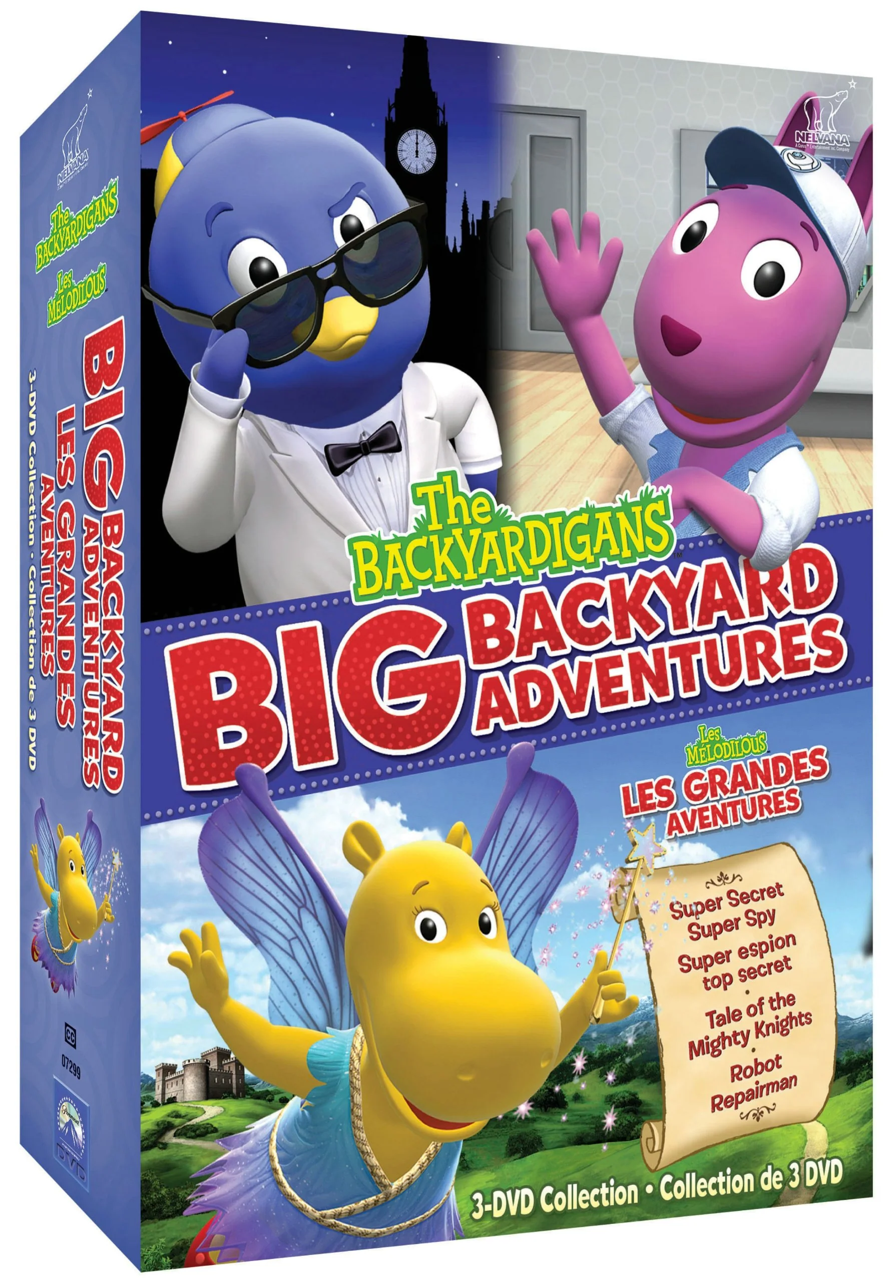 The Backyardigans: Big Backyard Adventures 3-DVD Collection (NELVANA)