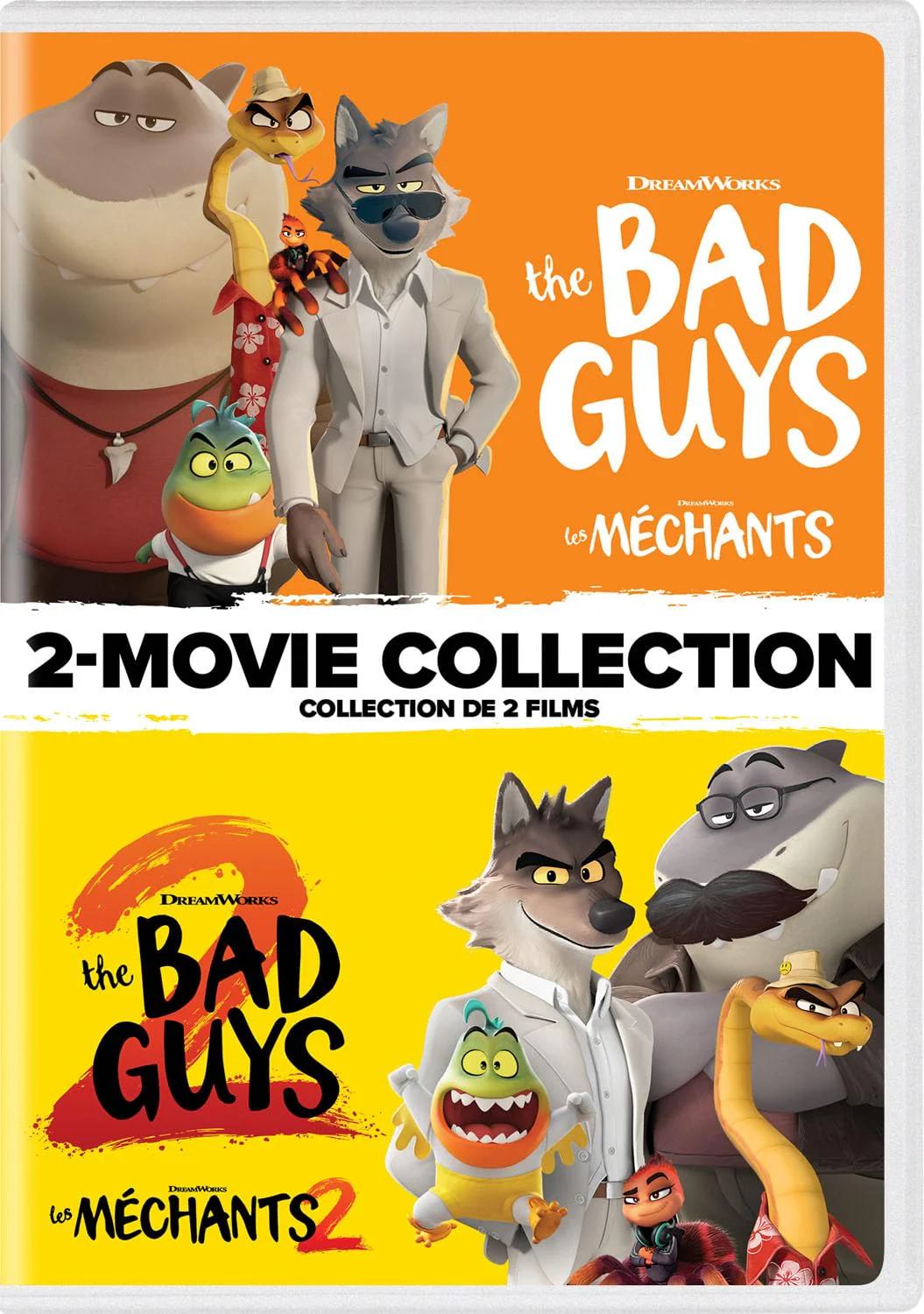 The Bad Guys + The Bad Guys 2 (2-Movie Collection) - DVD