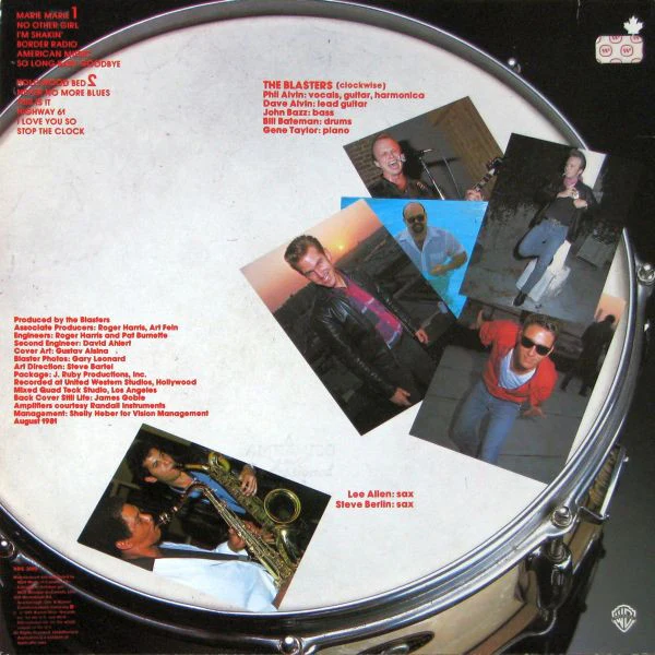 The Blasters / The Blasters - LP, Album, RE (VG+/VG+) - Image 2