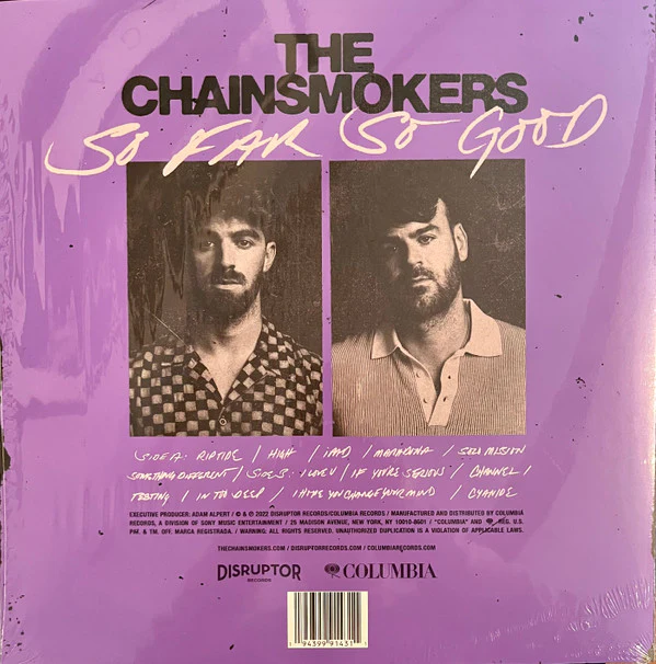 The Chainsmokers / So Far So Good - LP, Album, Whi (M/M) - Image 2