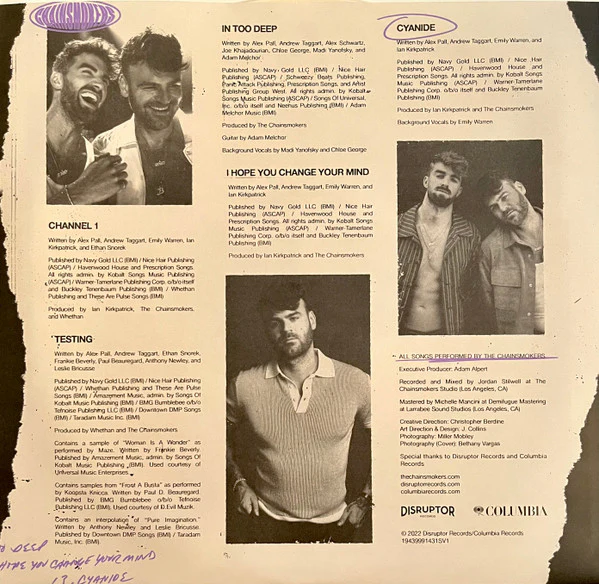 The Chainsmokers / So Far So Good - LP, Album, Whi (M/M) - Image 4