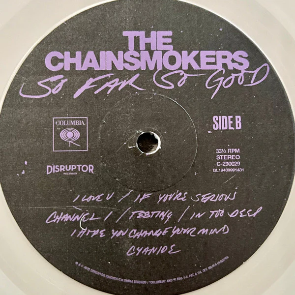 The Chainsmokers / So Far So Good - LP, Album, Whi (M/M) - Image 5