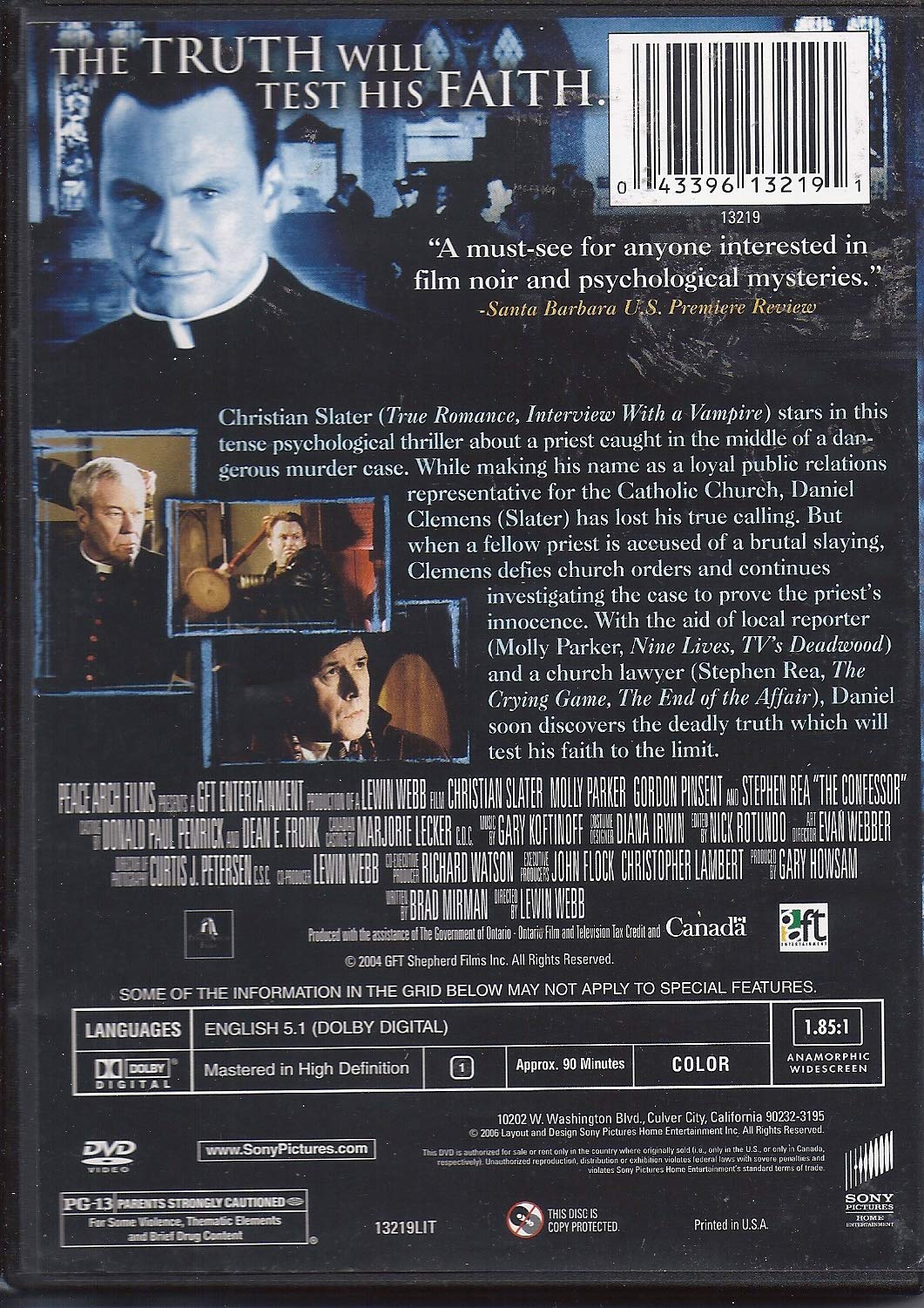 The Confessor - Dvd (E) - Image 2
