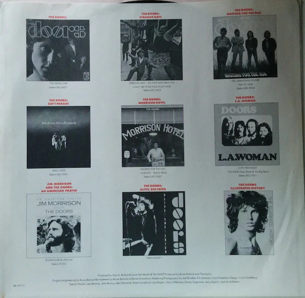The Doors / Classics - LP, Comp (VG+/VG) - Image 4