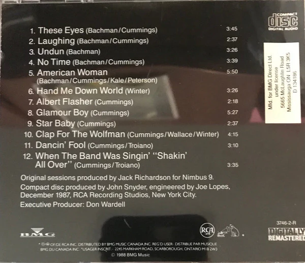 The Guess Who / The Greatest Of The Guess Who - CD (Used) - Image 3