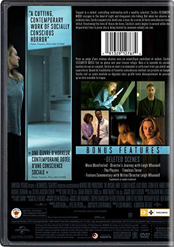 The Invisible Man (2020) [DVD] (Bilingual) - Image 2