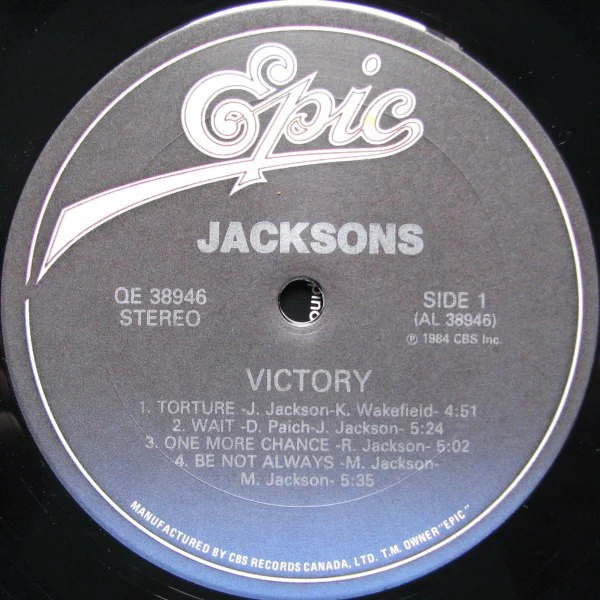 The Jacksons / Victory - LP, Album, Gat (VG+/VG+) - Image 4