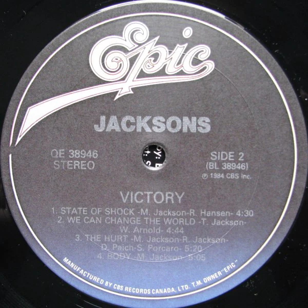 The Jacksons / Victory - LP, Album, Gat (VG+/VG+) - Image 5