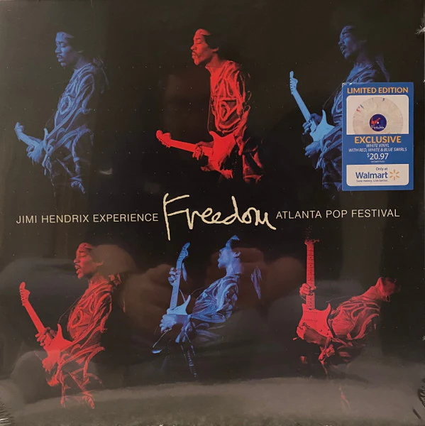 The Jimi Hendrix Experience / Freedom: Atlanta Pop Festival - LP, Album, Ltd, RE, Whi (M/M)