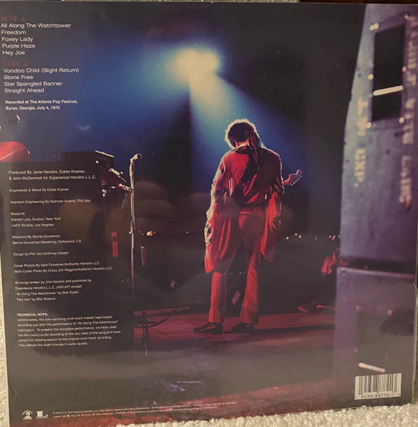 The Jimi Hendrix Experience / Freedom: Atlanta Pop Festival - LP, Album, Ltd, RE, Whi (M/M) - Image 2