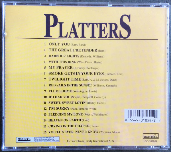The Platters / Platters - CD (Used) - Image 2