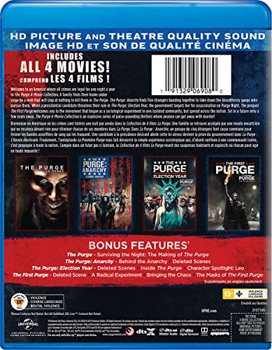 The Purge / 4-Movie Collection - Blu-Ray - Image 2