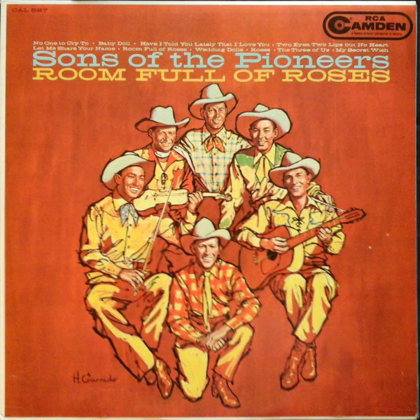 The Sons Of The Pioneers / Room Full Of Roses - LP (VG/VG)