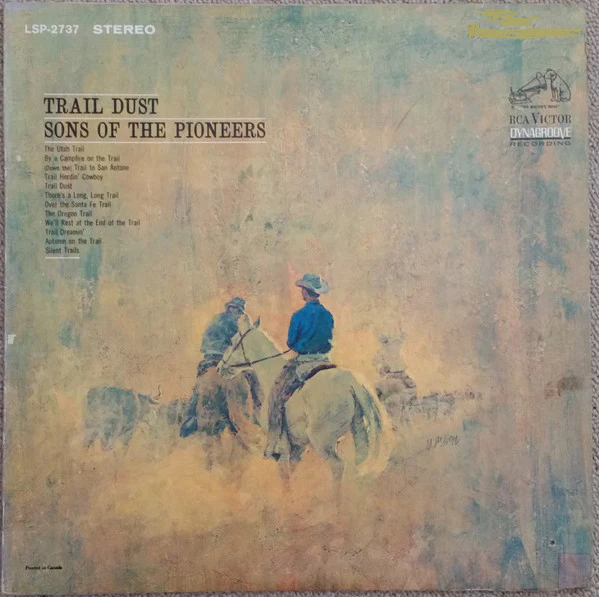 The Sons Of The Pioneers / Trail Dust - LP, Album (VG+/VG+)