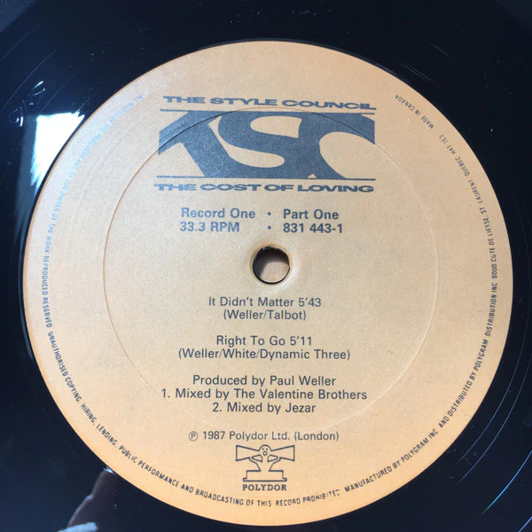 The Style Council / The Cost Of Loving - 2xLP, Album, Gat (VG+/VG) - Image 5