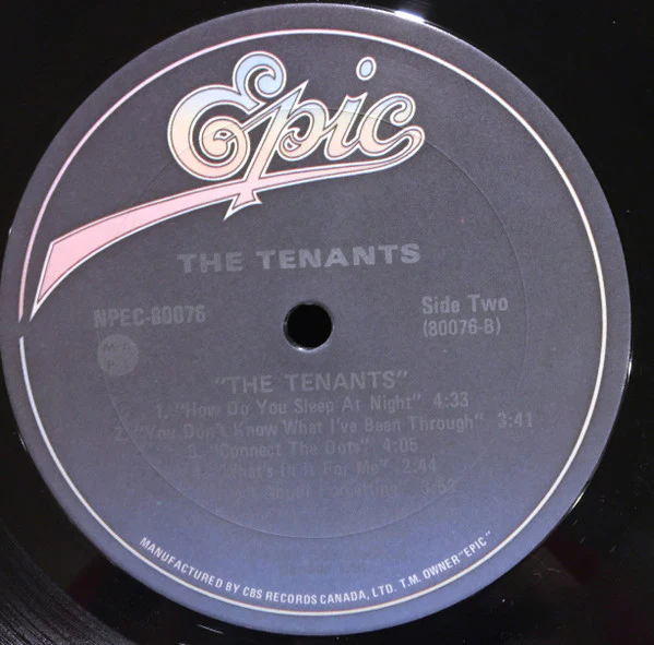 The Tenants  / The Tenants - LP, Album (VG+/VG+) - Image 4