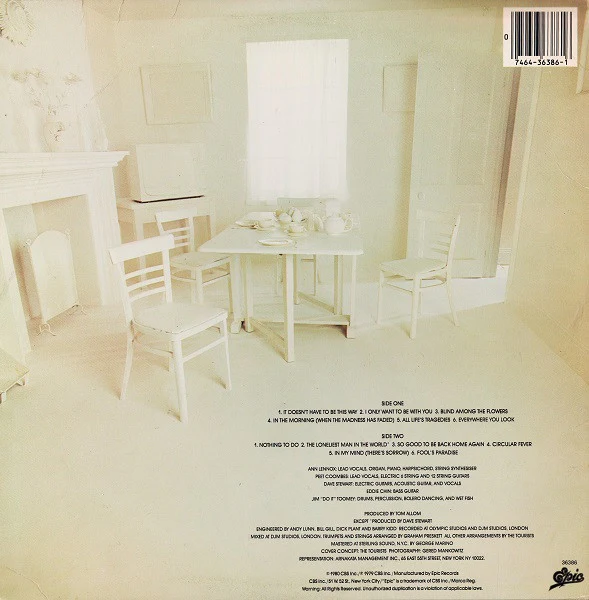 The Tourists / Reality Effect - LP, Album, San (VG+/VG+) - Image 2