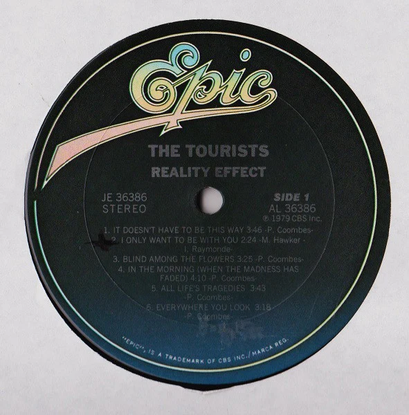 The Tourists / Reality Effect - LP, Album, San (VG+/VG+) - Image 3
