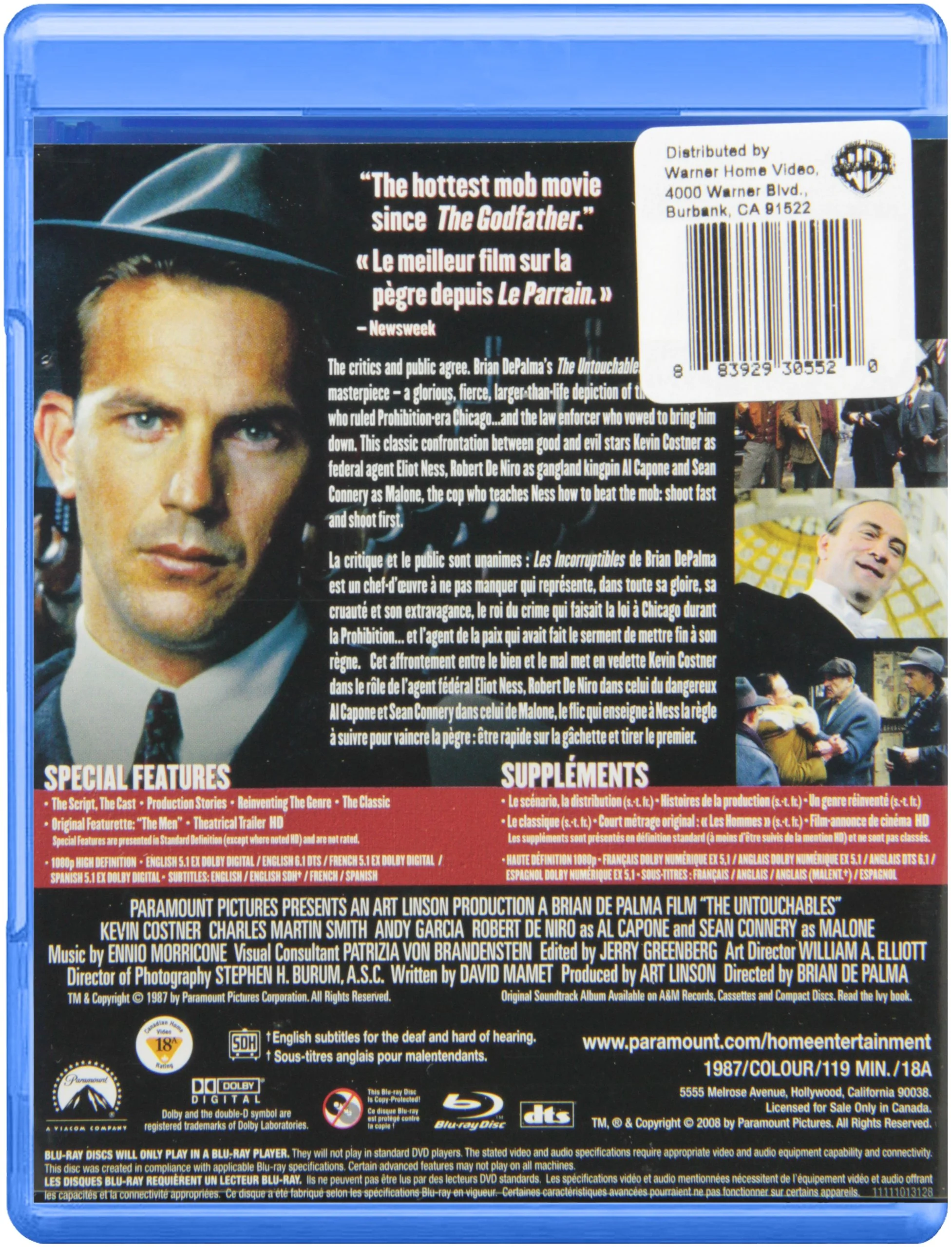 The Untouchables [Blu-ray] - Image 2