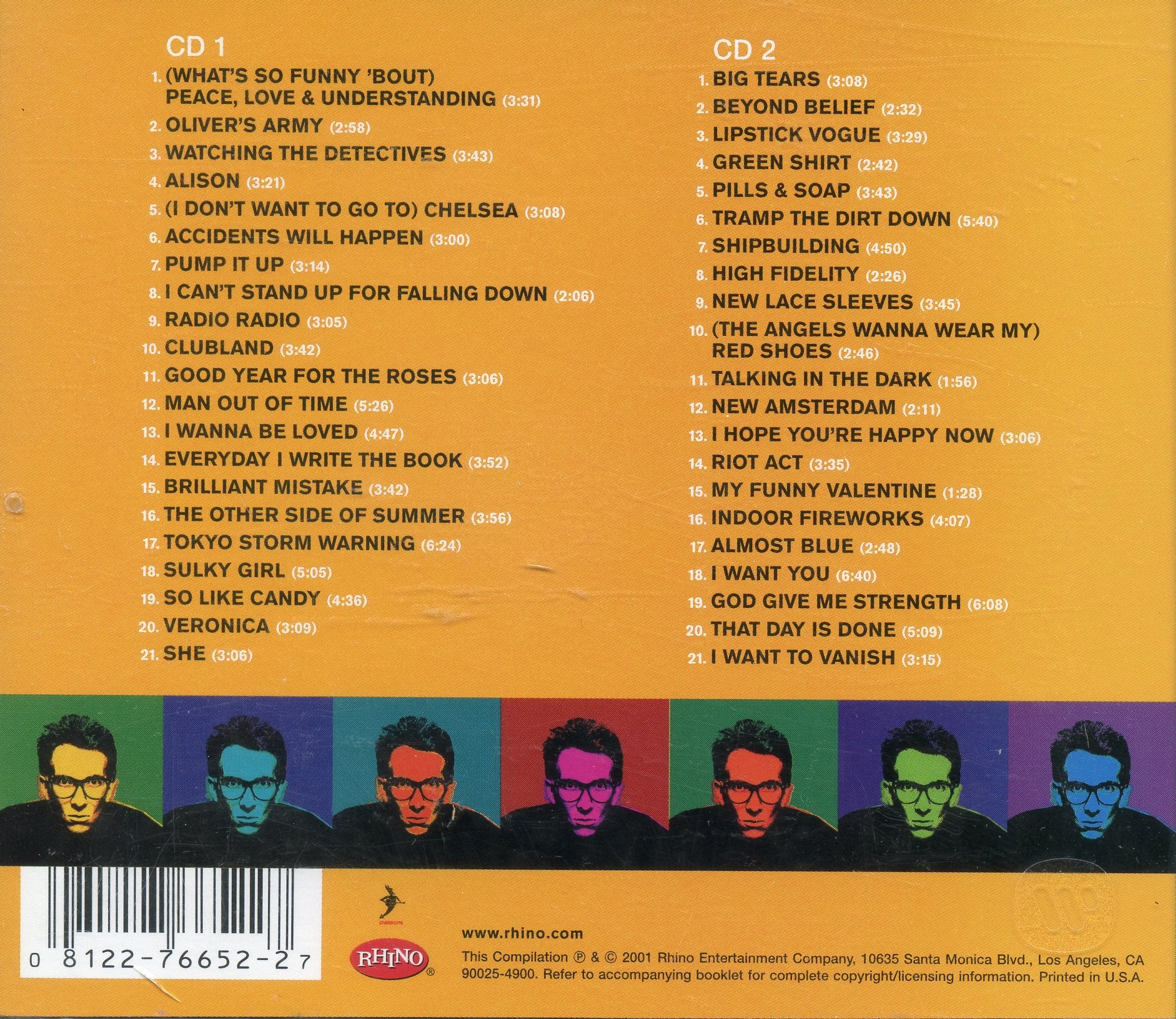 The Very Best Of Elvis Costello (2CD) - Image 2