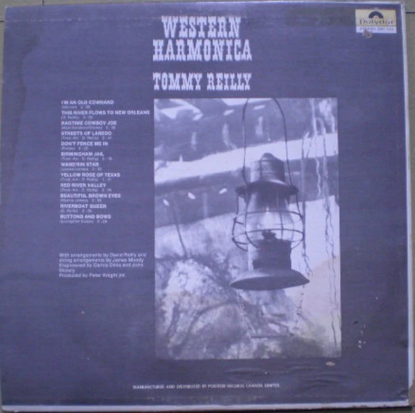 Tommy Reilly / Western Harmonica - LP, Album (VG+/VG+) - Image 5