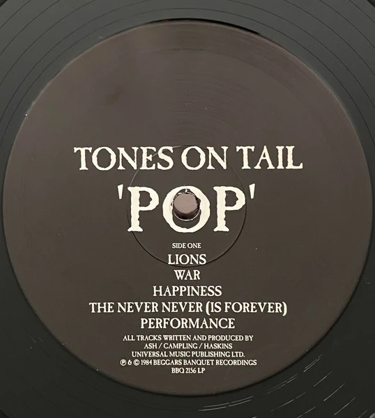 Tones On Tail / Pop - LP, Album, Ltd, RE (M/M) - Image 3