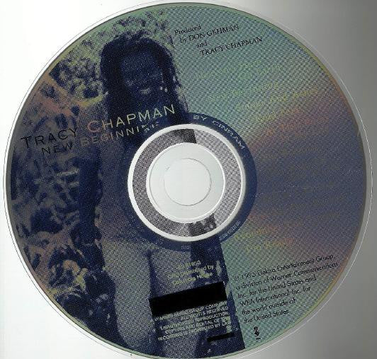 Tracy Chapman / New Beginning - CD, Album, Club (VG/VG+) - Image 2