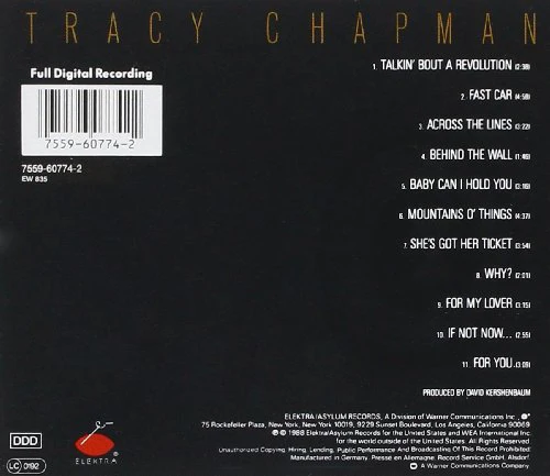 Tracy Chapman / Tracy Chapman - CD - Image 2