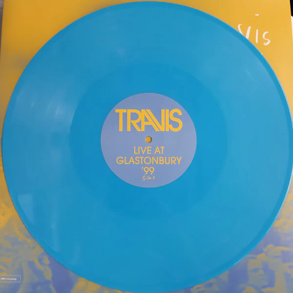 Travis / Live At Glastonbury '99 - 2xLP, Album, Ltd, Blu (M/M) - Image 5