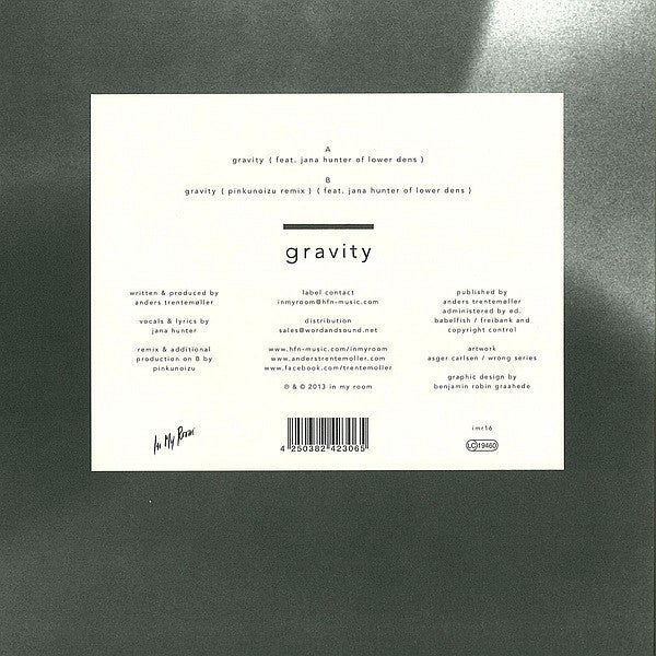 Trentemøller / Gravity - 10", Single (M/M) - Image 2