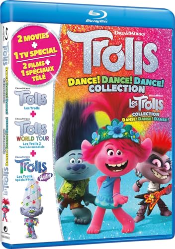 Trolls: Dance! Dance! Dance! Collection (Trolls / Trolls World Tour / Trolls Holiday) - Blu-Ray - Image 2