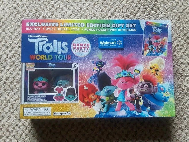 Trolls 2: World Tour (Funko Giftset) - Blu-Ray/DVD