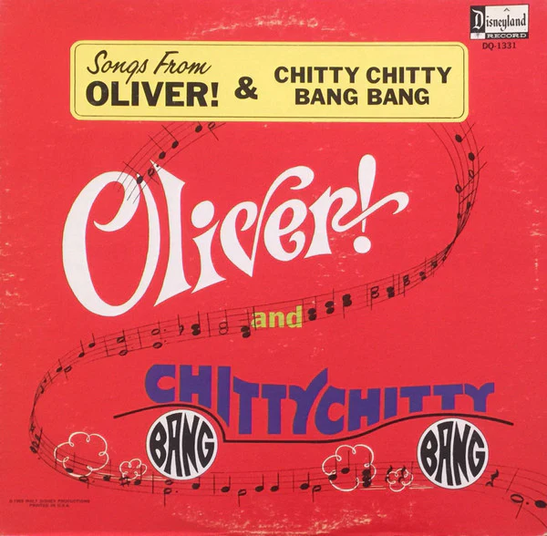 Tutti Camarata And The Mike Sammes Singers / Songs From Oliver! & Chitty Chitty Bang Bang - LP, Album (VG+/VG+)