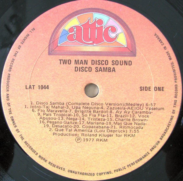 Two Man Sound / Disco Samba - LP, Album (VG+/VG) - Image 3